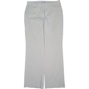 Talbots Heritage Flat Front Beige Trousers Women's Size 8